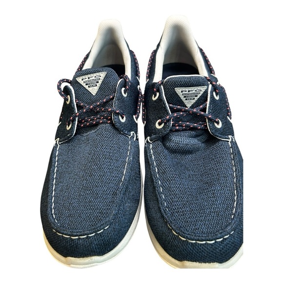 Columbia Men's Delray PFG Boat Shoe Navy size 10.5 pre-owned - Picture 3 of 8